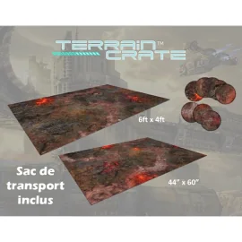  Terrain Crate - 6x4 Hellscape Battle Mat