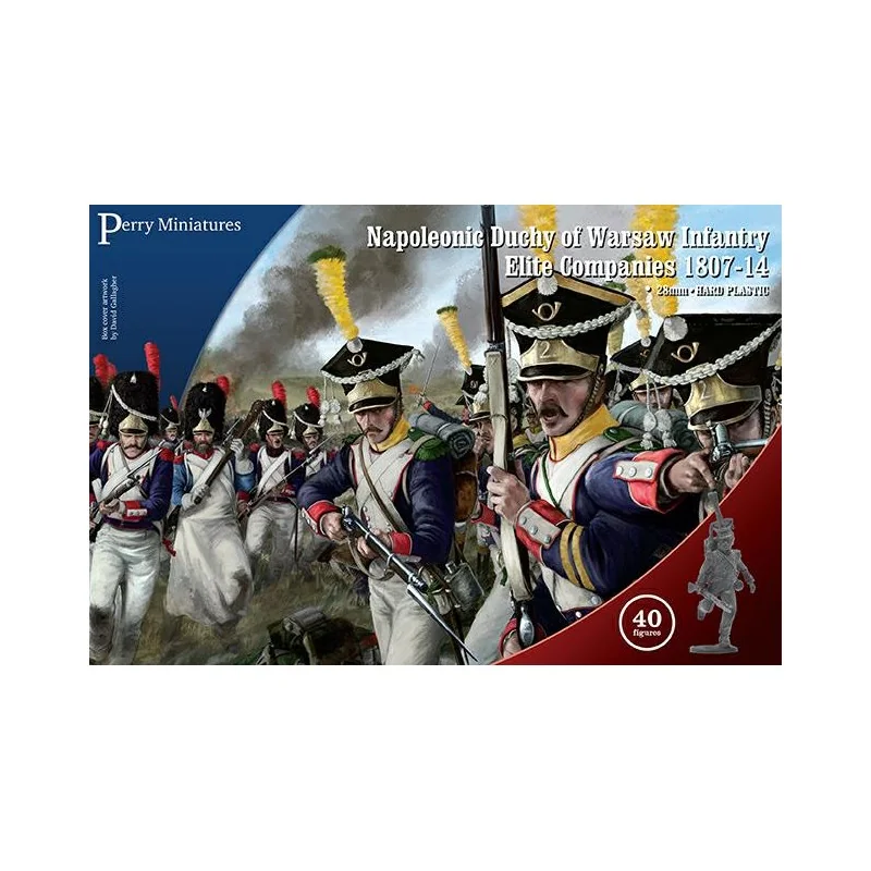 Figurines Perry Miniatures - Napoleonic Duchy of Warsaw Infantry, Elite Companies 1807-14