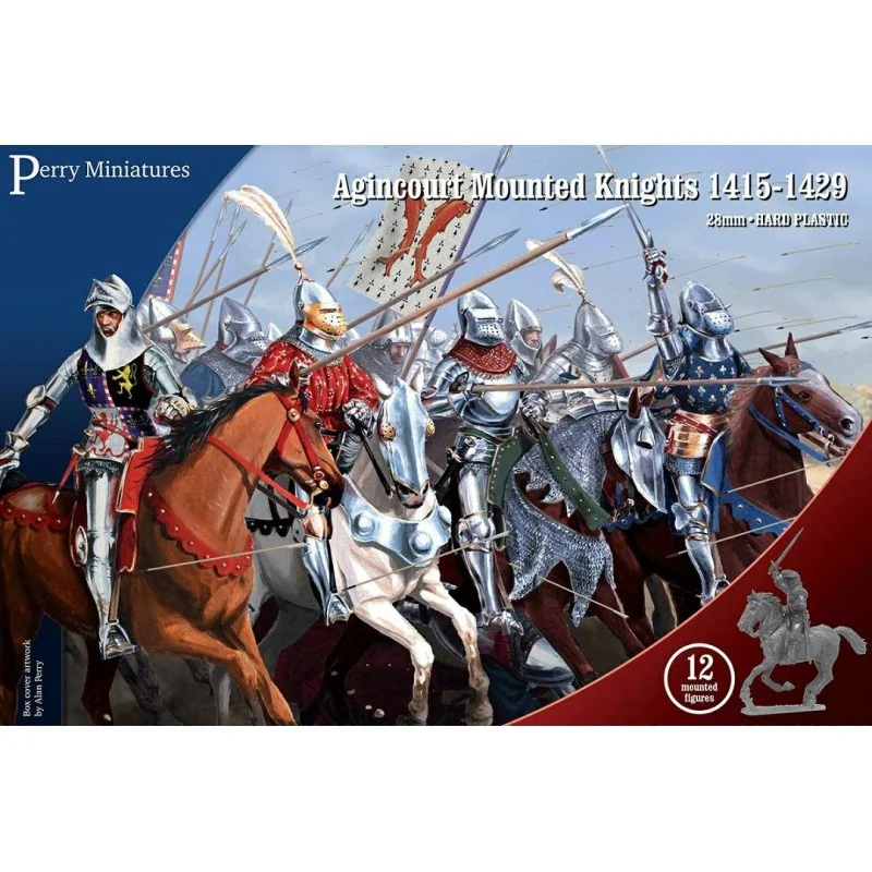 Figurines Perry Miniatures - Agincourt Mounted Knights 1415-29