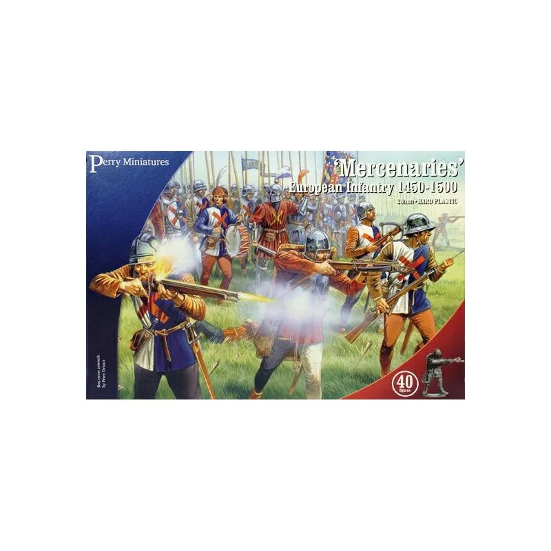 Figurines Perry Miniatures - ‘Mercenaries’, European Infantry 1450-1500