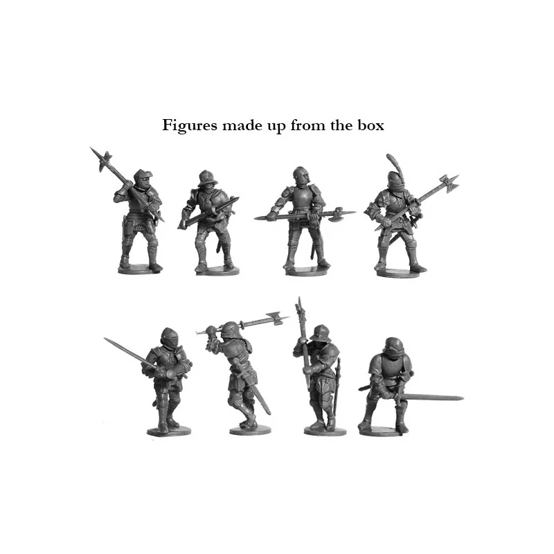 Figurines historiques Perry Miniatures - Foot Knights 1450-1500