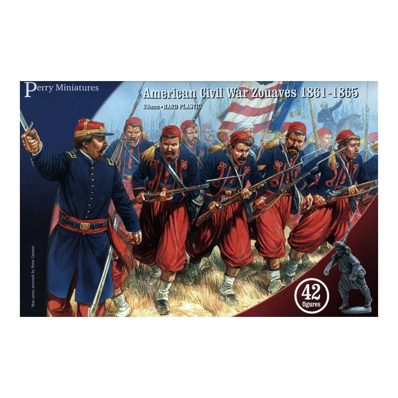 Figurines Perry Miniatures - American Civil War Zouaves