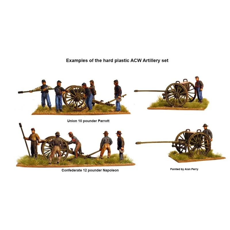 Figurines historiques Perry Miniatures - American Civil War Artillery