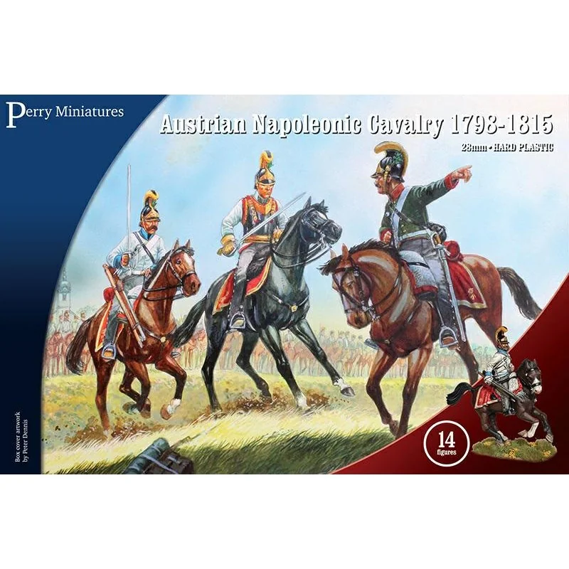 Figurines Perry Miniatures - Napoleonic Austrian ‘German’ Cavalry (Cuirassiers, Dragoons, Chevauxlegers) 1798-1815