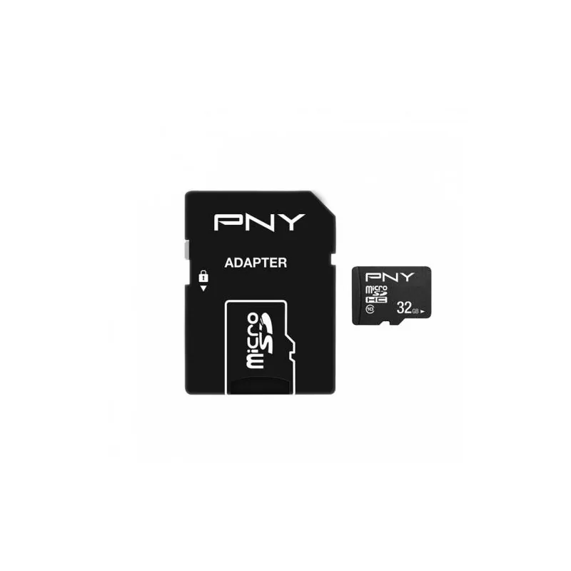 Carte mémoire (MicroSD) PNY performance Plus 32Go - Micro SDHC + Adaptateur