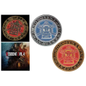 Réplique 1/1 Resident Evil 4 Set Of Two Tokens