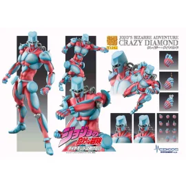  JoJo's Bizarre Adventure Part4 figurine Super Action Chozokado Big (Crazy Diamond) 22 cm