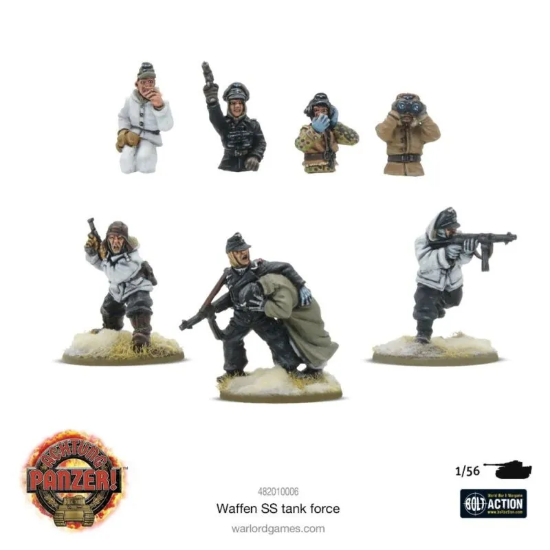 Extension de jeux de figurines Achtung Panzer! Waffen SS Tank Force