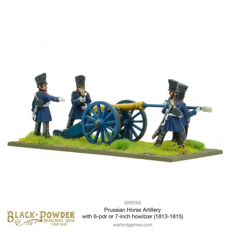 Jeu de figurine Napoleonic Prussian Horse Artillery with 6-Pdr (1813-1815)