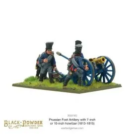 Jeu de figurine Napoleonic Prussian Foot Artillery with 7 or 10 Inch Howitzer (1813-1815)