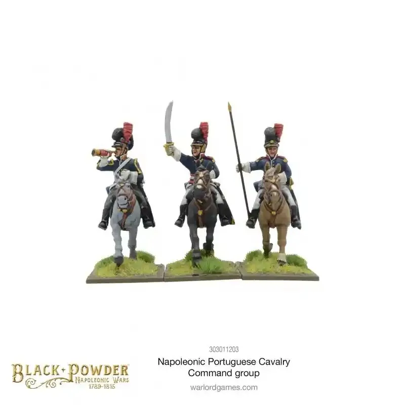 Jeu de figurine Napoleonic Portuguese Cavalry Command Group