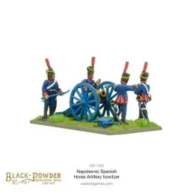 Jeu de figurine Napoleonic Spanish Horse Artillery with Howitzer