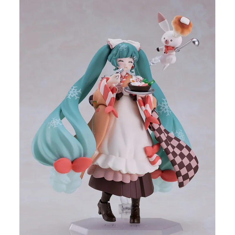 Max Factory Character Vocal Series 01: Hatsune Miku figurine Figma Snow Miku: Winter Delicacy Ver.