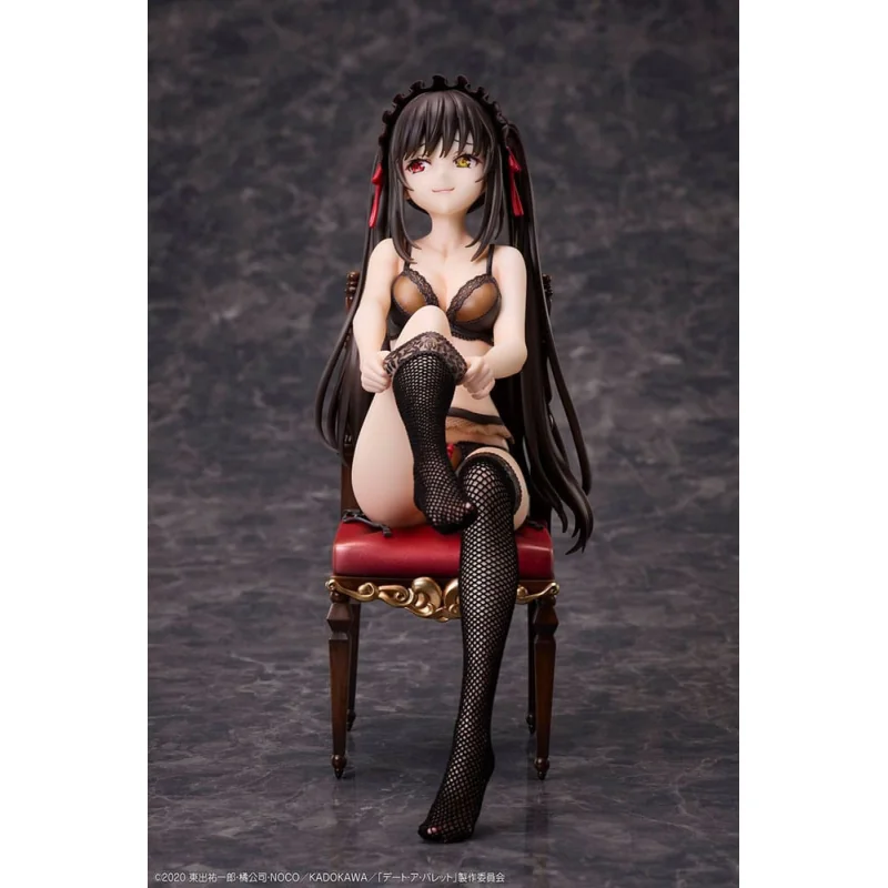 Design COCO Date a Bullet 1/7 Kurumi Tokisaki 17 cm