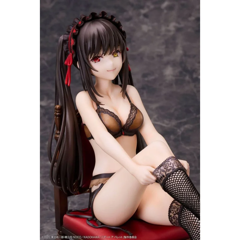 Date A Bullet 1/7 Kurumi Tokisaki & White Queen 17 cm