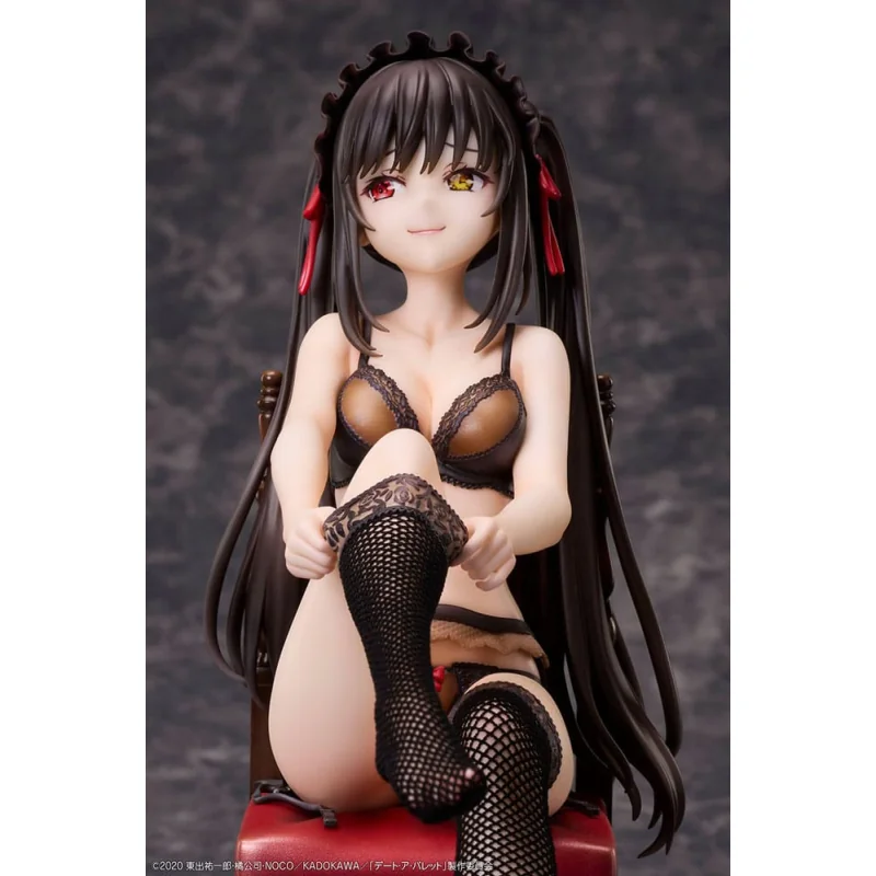 Date A Bullet 1/7 Kurumi Tokisaki & White Queen 17 cm