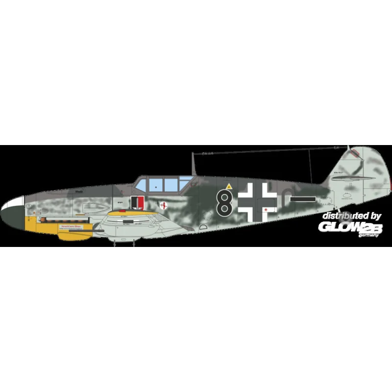 Maquette d'avion Bf 109G-4 EDUARD-WEEKEND