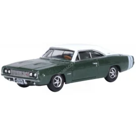 Miniature DODGE CHARGER RACING 1968 GREEN/WHITE