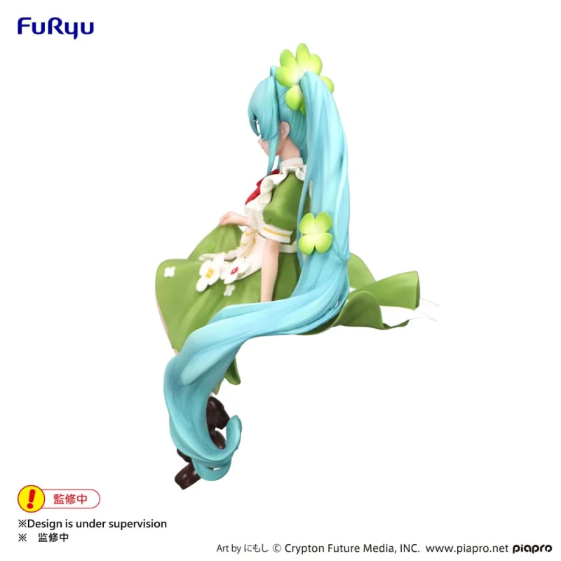 FRYU36712 Hatsune Miku statuette PVC Noodle Stopper Flower Fairy Clover 15 cm