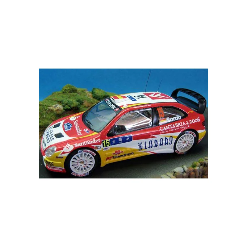 Maquette CITROEN XSARA WRC TOUR DE CORSE SORDO