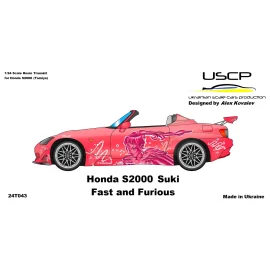 Maquette HONDA S2000 PINK FAST AND FURIOUS SUKI