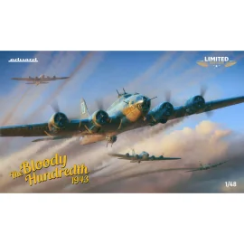 Maquette The Bloody Hundredth 1943 B-17F Flying Fortress - Limited Edition 1/48