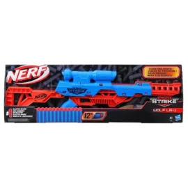  Hasbro - Nerf Alpha Strike Wolf LR-1 Blue And Red Blaster / from Assort