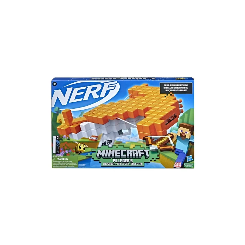  Hasbro - Nerf Minecraft Pillagers Crossbow