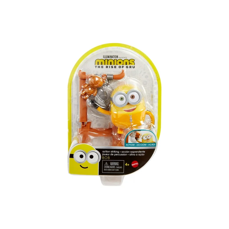  Mattel - Minions The Rise Of Gru Action Striking Bob / from Assort