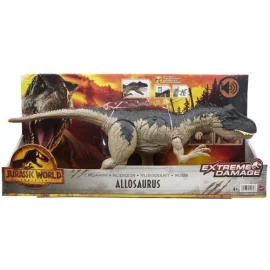 Figurine Mattel - Jurassic World Extreme Damage Roarin Allosaurus