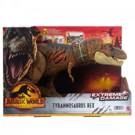 Figurine Mattel - Jurassic World Dominion Extreme Damage Tyrannosaurus Rex