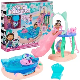  Spin Master - DreamWorks Gabby Dollhouse Gabby Girls Purr-ific Pool Playset