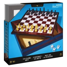 Jeu d'échecs Spin Master - 10 Games Set Blue