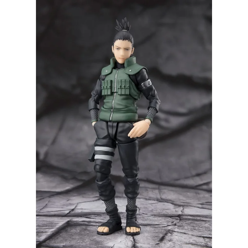  NARUTO SHIPPUDEN - Shikamaru Nara - Figurine S.H. Figuarts 15cm