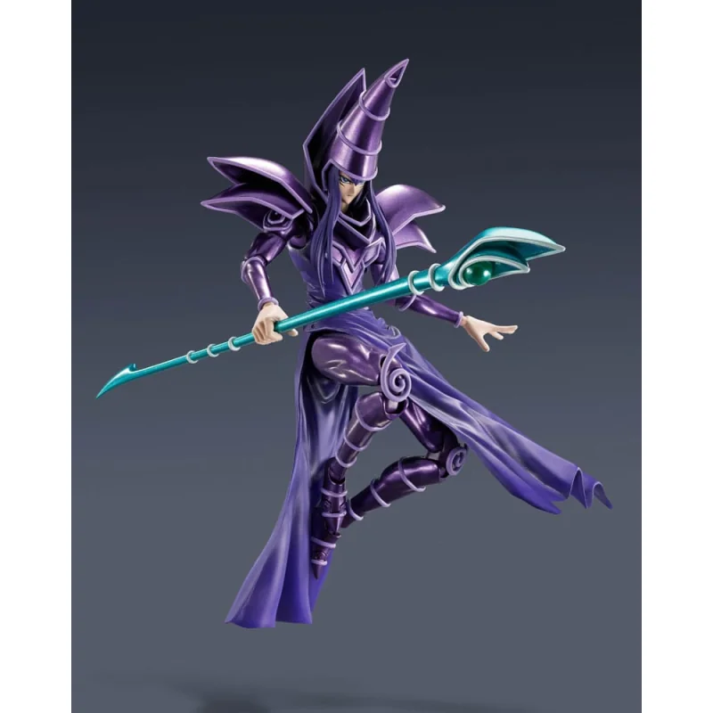 Figurine YU-GI-OH! - Dark Magician - Figurine S.H. MonsterArts 19cm