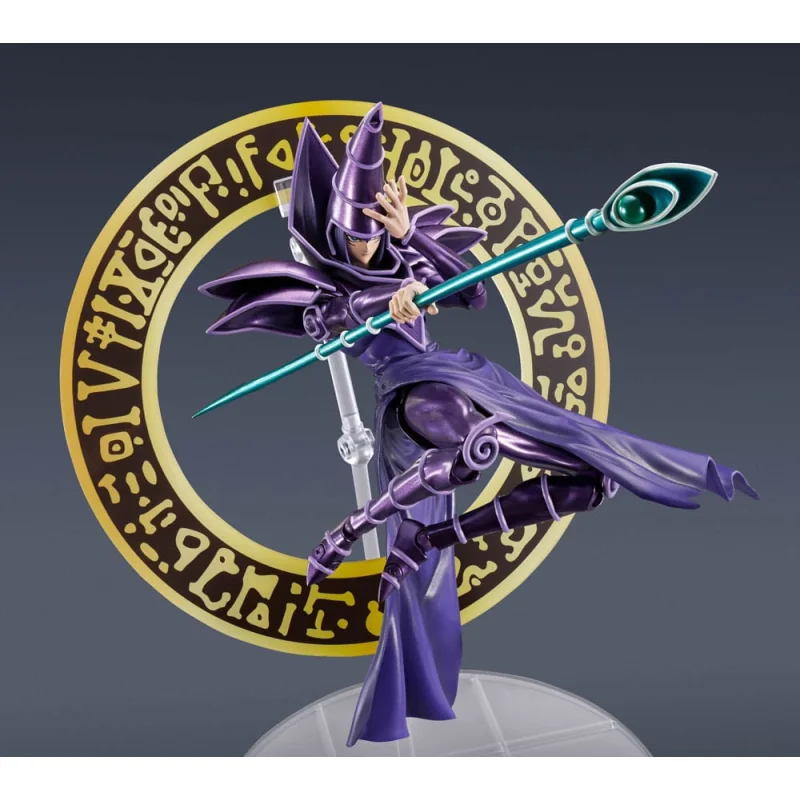 BTN66755 YU-GI-OH! - Dark Magician - Figurine S.H. MonsterArts 19cm