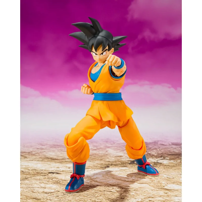 Bandai DRAGON BALL DAIMA - Son Goku - Figurine S.H. Figuarts 15 cm