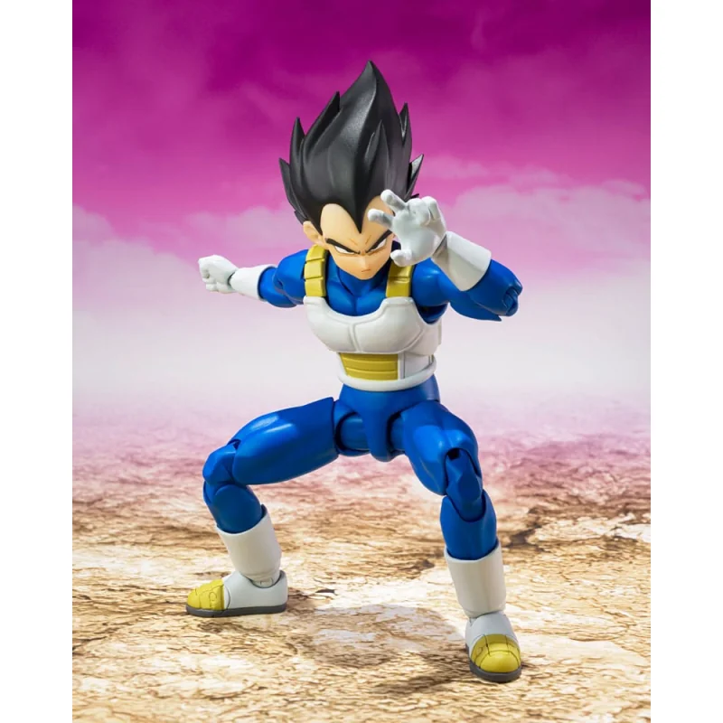 Figurine DRAGON BALL DAIMA - Vegeta - Figurine S.H. Figuarts 14 cm