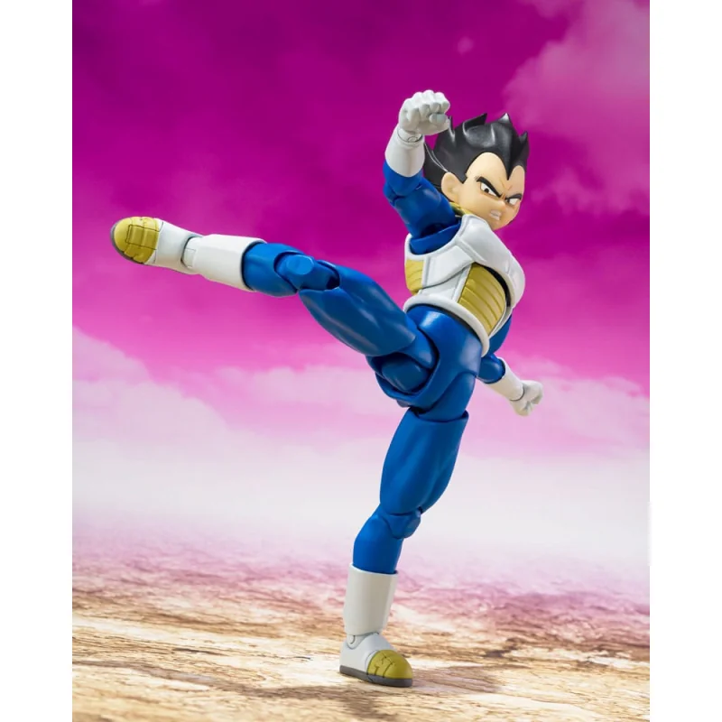 Bandai DRAGON BALL DAIMA - Vegeta - Figurine S.H. Figuarts 14 cm