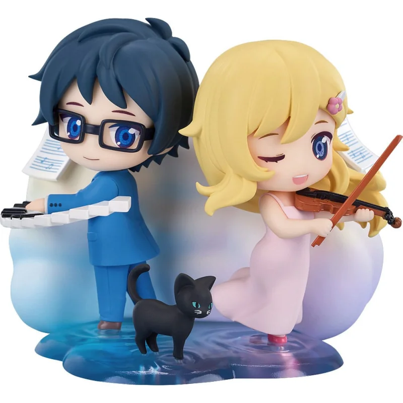  YOUR LIE IN APRIL - Kaori & Kosei - Mini Figurines Qset 9 cm