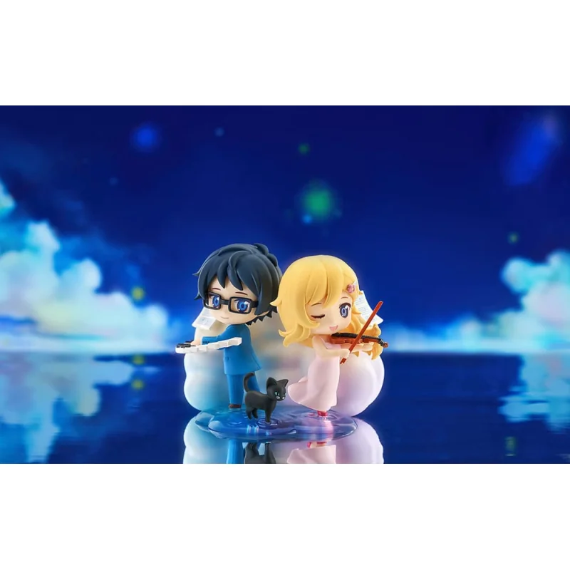 Figurine YOUR LIE IN APRIL - Kaori & Kosei - Mini Figurines Qset 9 cm