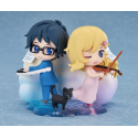 Good Smile Company YOUR LIE IN APRIL - Kaori & Kosei - Mini Figurines Qset 9 cm