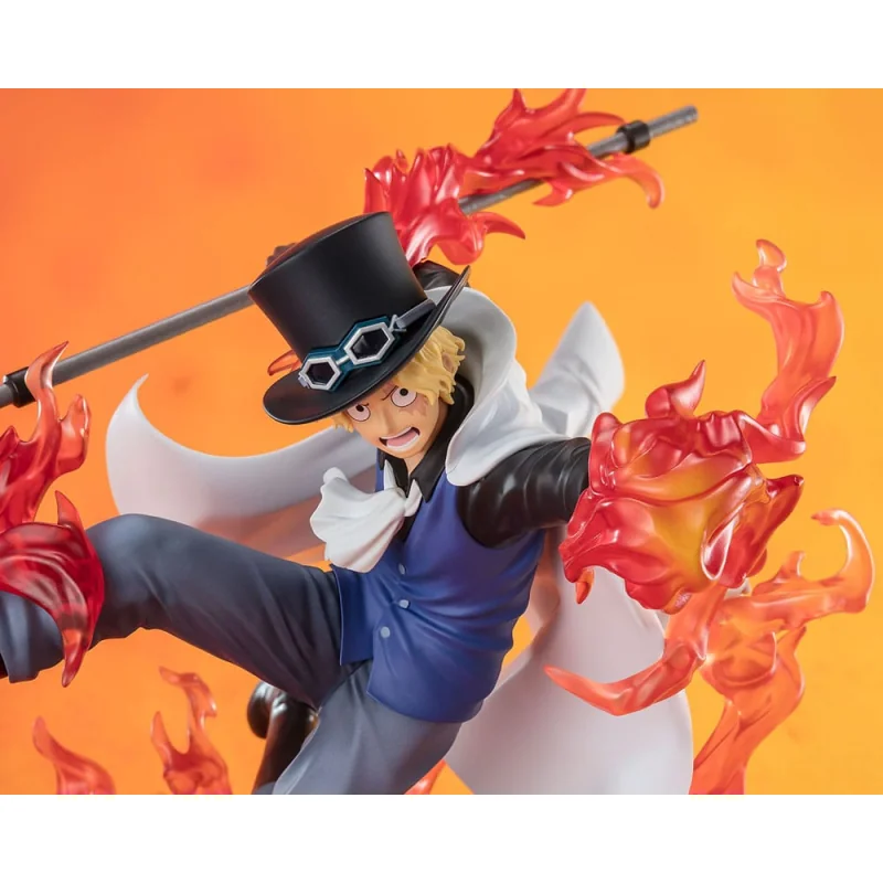 BAN66900 One Piece - Sabo Extra Battle : Fire Fist Rook Check Figuarts Zero 19 cm