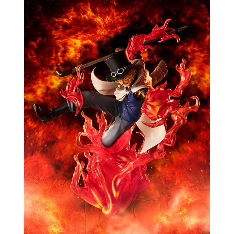 One Piece - Sabo Extra Battle : Fire Fist Rook Check Figuarts Zero 19 cm