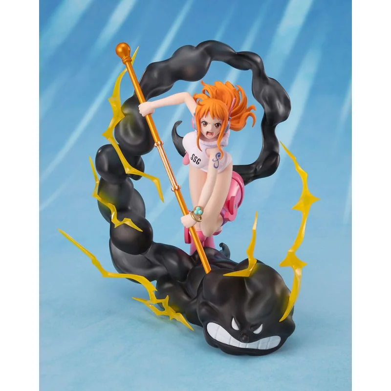 Figurine One Piece - Nami Extra Battle : Lightning Blast Figuarts Zero 17 cm