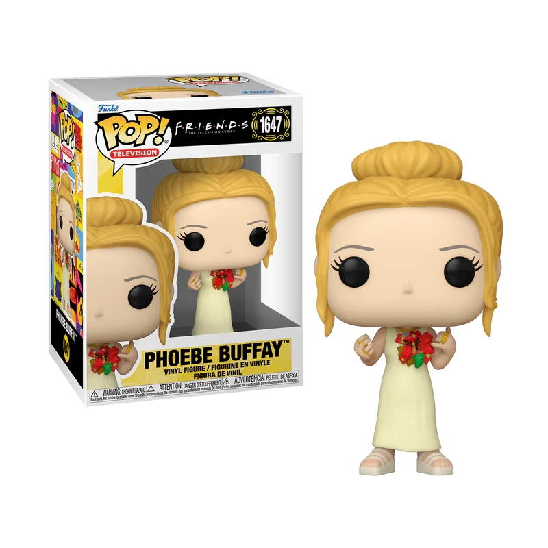 Figurine Pop FRIENDS - POP TV N° 1647 - Phoebe Buffay (Robe jaune)