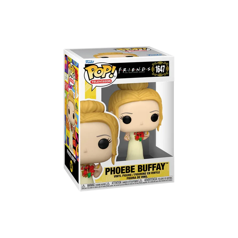 Figurines Pop FRIENDS - POP TV N° 1647 - Phoebe Buffay (Robe jaune)