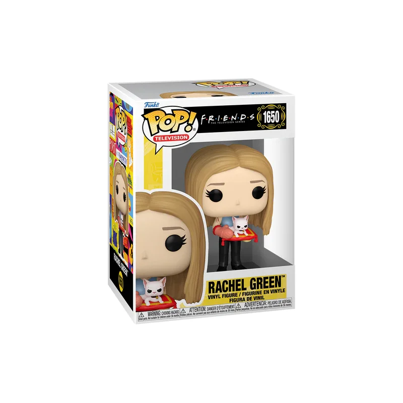 Figurines Pop FRIENDS - POP TV N° 1650 - Rachel Green (avec chat)