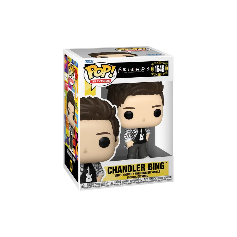 Figurines Pop FRIENDS - POP TV N° 1646 - Chandler Bing (College)