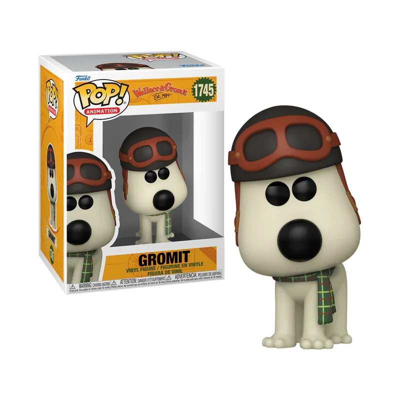 Figurine Pop WALLACE & GROMIT - POP Animation N° 1745 - Gromit